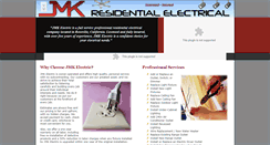 Desktop Screenshot of jmkresidentialelectric.com
